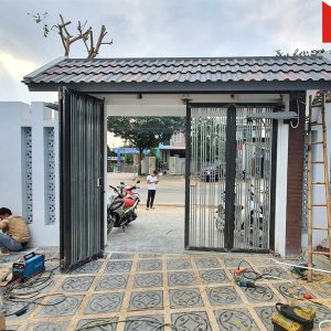 Lắp đặt cổng tự động tay đòn NYK