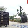 Công trình lắp 02 cổng trượt tự động V2 Italia tại Khoái Châu - Hưng Yên