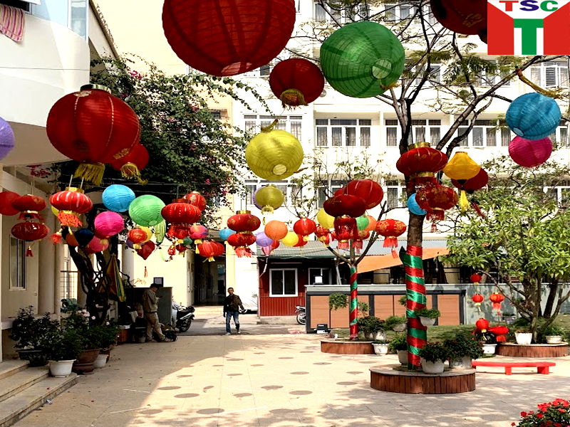 Lắp đặt cổng trượt tự động tại trường mầm non Nghĩa Tân - Hà Nội