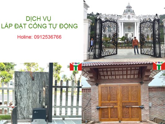 Lắp đặt cổng tự động Minh Tiến - 0912536766