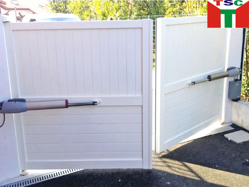 Lắp đặt cổng tự động tay đòn Kairos Hãng ERREKA Tây Ban Nha