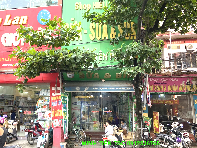 Lắp đặt cửa tự động tại cửa hàng - siêu thị sữa Bắc Ninh