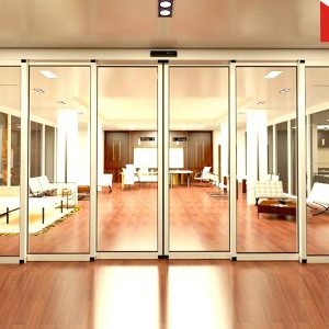 Cửa trượt xếp lớp tự động
