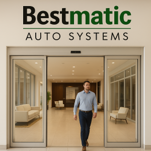 Cửa kính trượt tự động Hàn Quốc Bestmatic